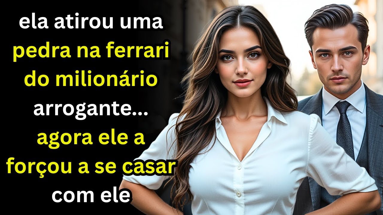 ELA JOGOU UMA PEDRA NA FERRARI DO MILIONÁRIO ARROGANTE... Sem saber que seria sua noiva