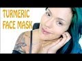 How To: Get Clear Acne Free Skin DIY Turmeric Face Mask For Glowing Skin | LoLo Love
