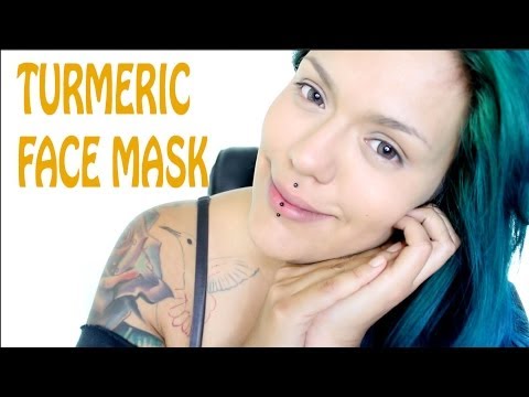 How To: Get Clear Acne Free Skin DIY Turmeric Face Mask For Glowing Skin | LoLo Love beautycon