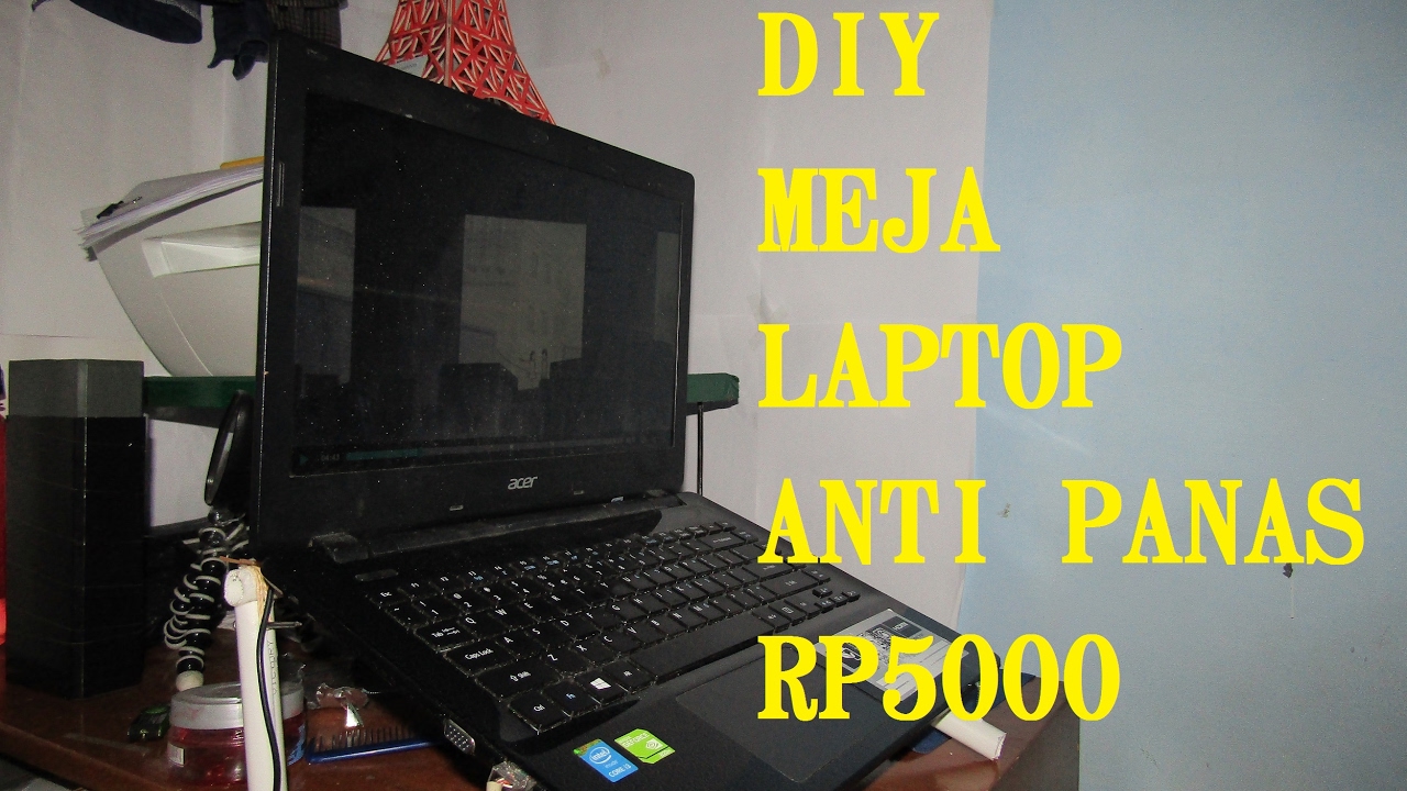 CARA MEMBUAT  MEJA  LAPTOP  MURAH DARI  PARALON PVC YouTube