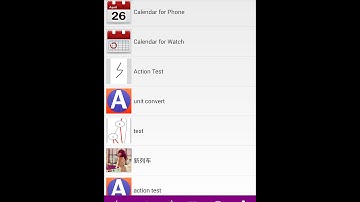 App Builder for Android - Basic Action Demo