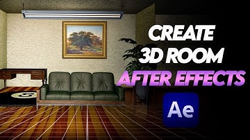 How To Make 3D Rooms In After Effects (Without plug-ins)