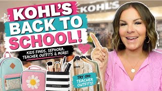 ✨ Kohl's Back to School Shop With Me 2026 | 🎒Kids, Teacher Fashion & Sephora 