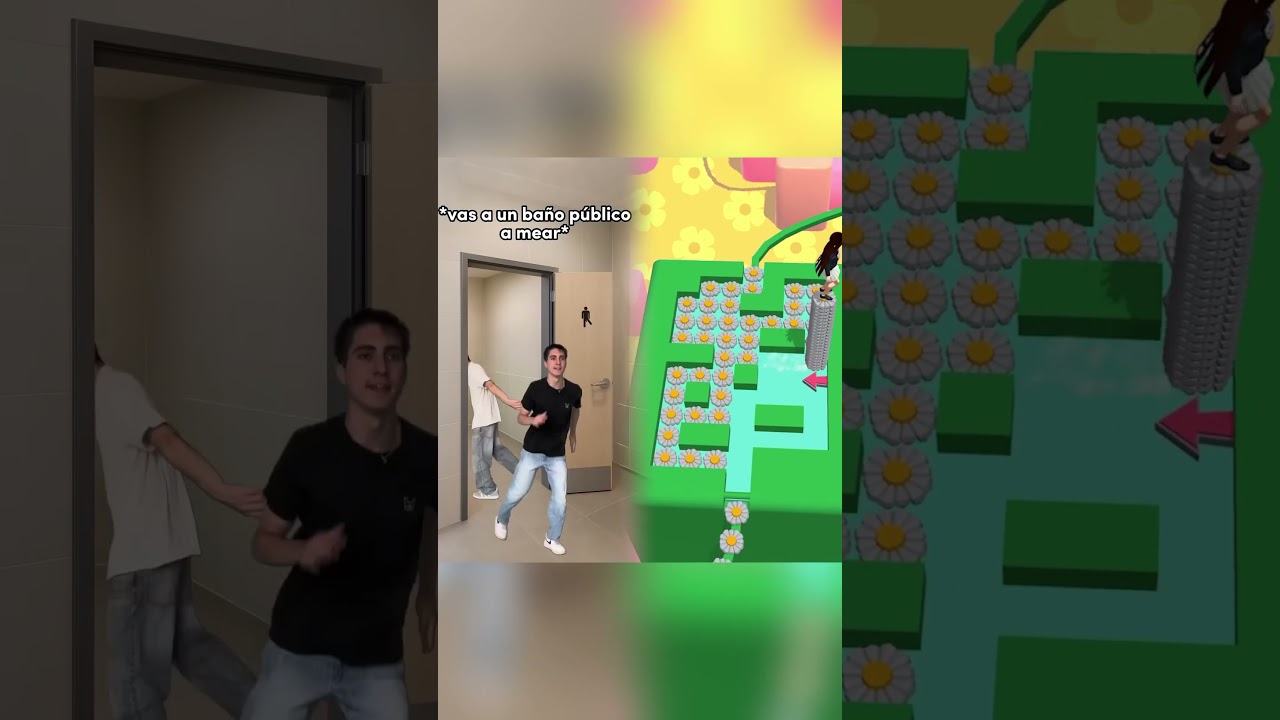 CUANDO VAS A UN BAÑO PÚBLICO A MEAR 😡 