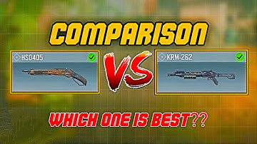 HS0405 VS KRM 262 WHICH IS BETTER SHOTGUN??