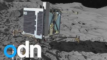 Robotic probe set to land on moving comet for first time ever