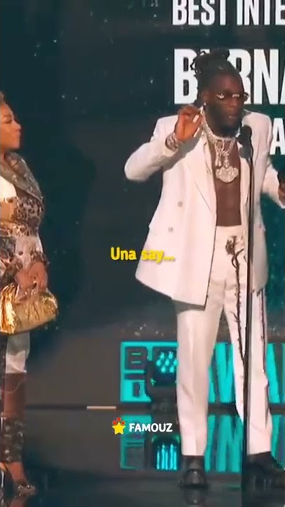 Burnaboy Shocks people at BET Awards #betawards #bet #tiktok #viral  #NIGERIA #Africa #Burnaboy