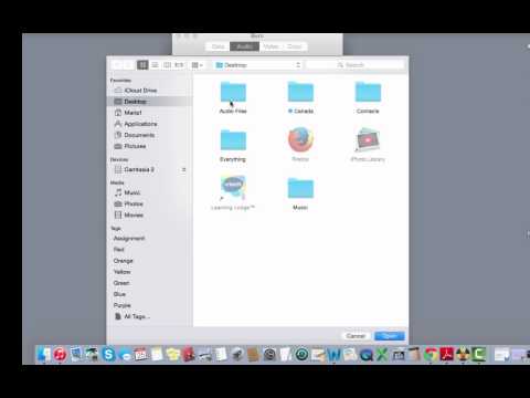 How to create an Audio CD using Burn for the MAC
