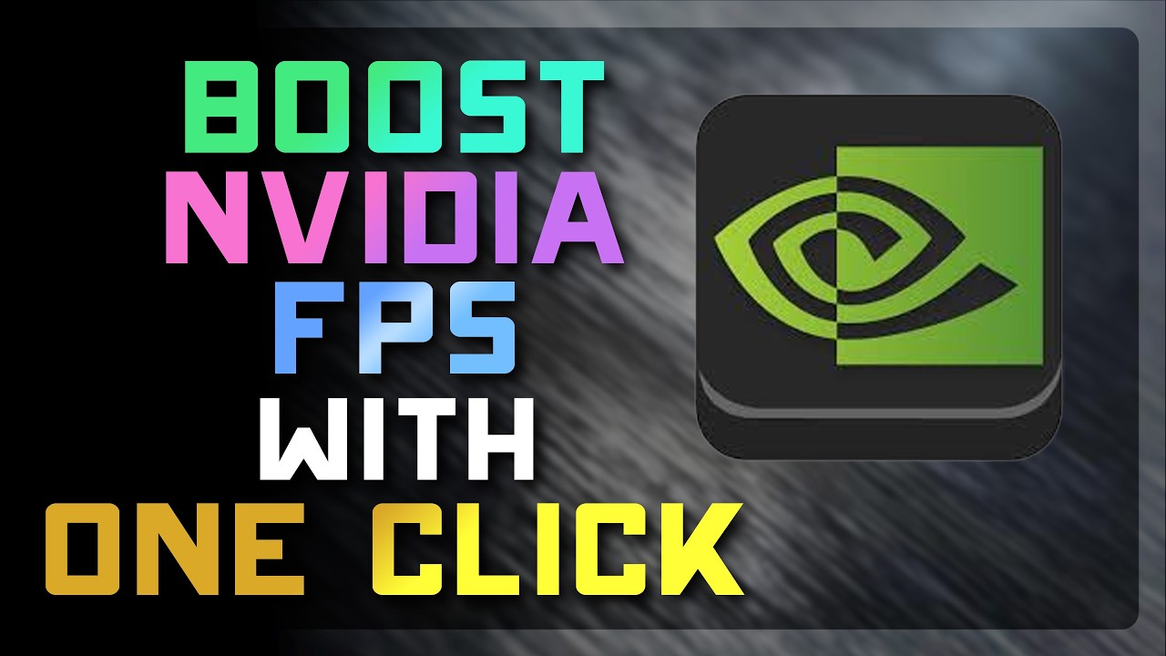 🚀 Boost Gaming Performance With ONE CLICK Nvidia Setting! Auto Tuning ...