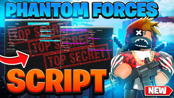 📌 Phantom Forces Script – Juninho Scripts