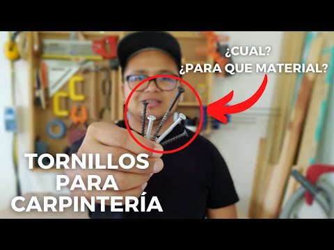 TORNILLOS Para CARPINTERÍA | Básicos PRINCIPIANTE | ¿CÚAL UTILIZAR?