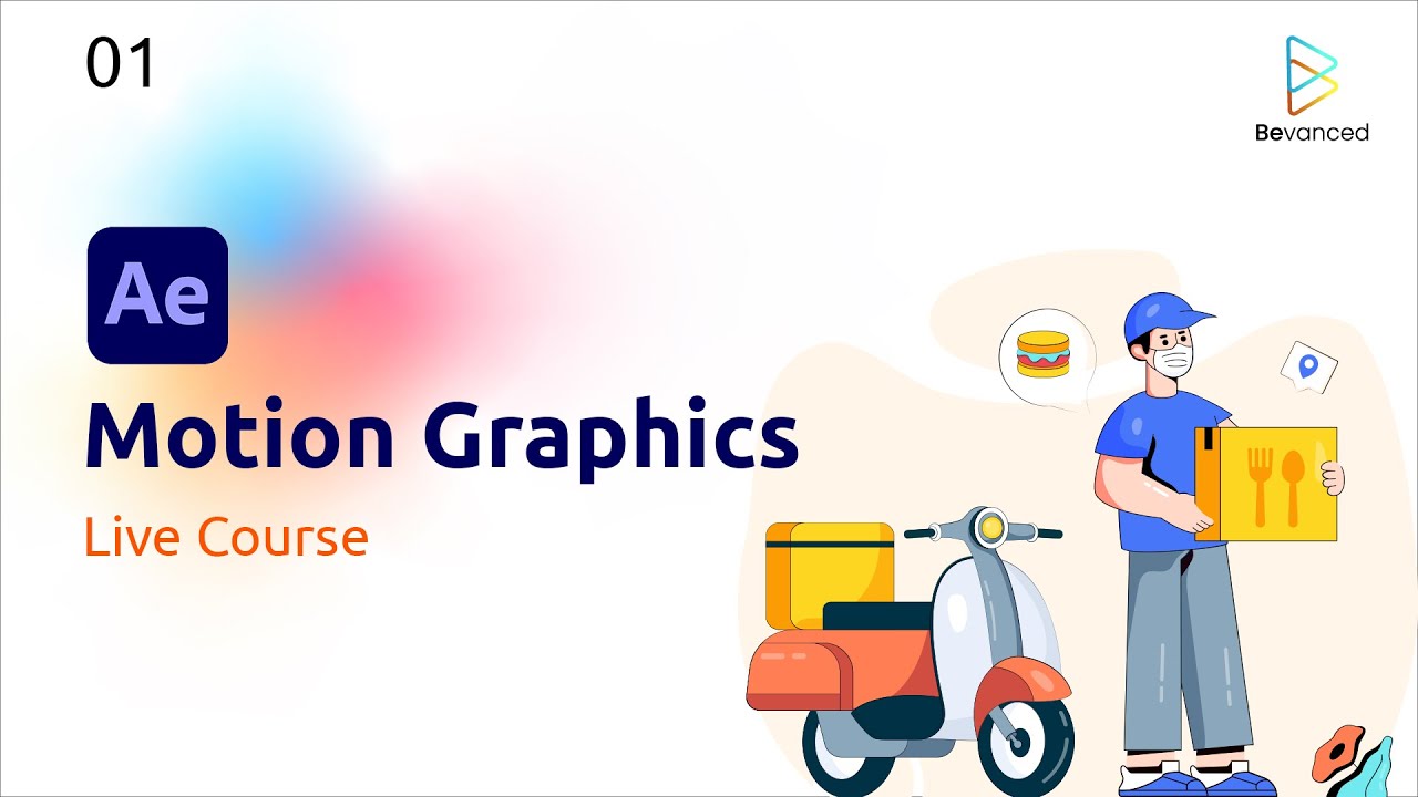 Fazit Animation 01 Free Motion Graphics Course | After Effects | 2d Animation | Masud ...