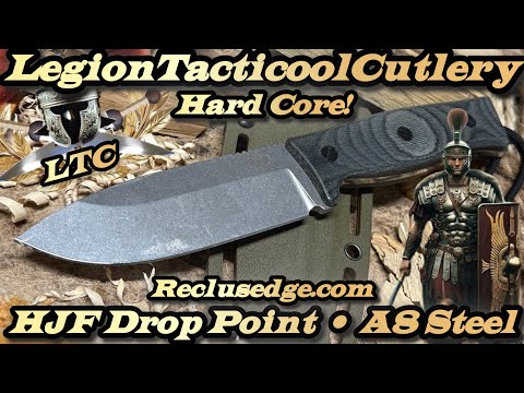 HJF Drop Point in A8 Steel!  Hard use test!