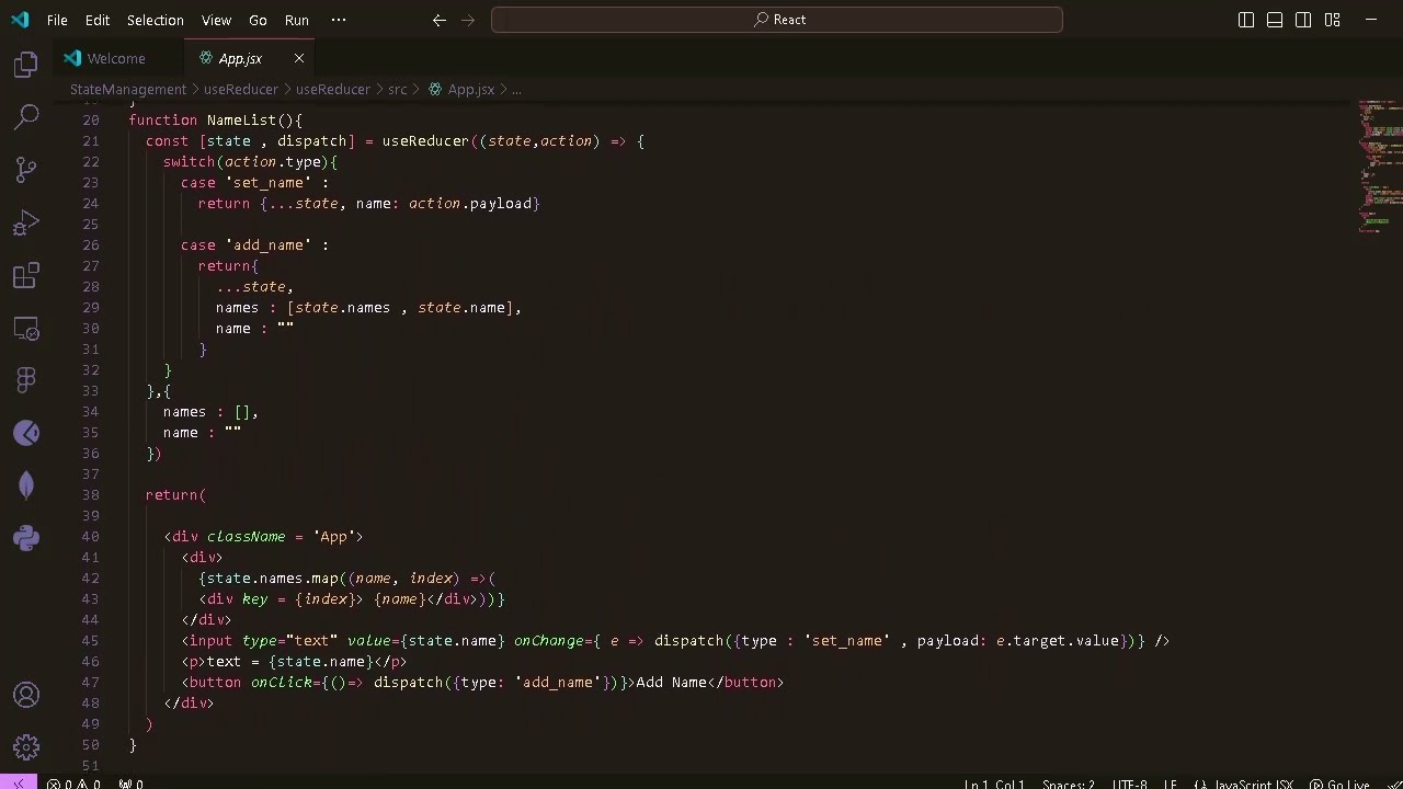 LEARNINGS ON USEREDUCER HOOK | REACT JS