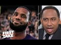 'I don't want any excuses!' - Stephen A. wants LeBron to decide whether he load manages | First Take