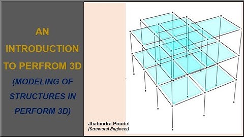 3. AN INTRODUCTION TO PERFORM 3D