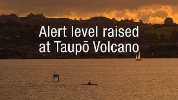 Alert level raised at Taupō Volcano 20 September 2022