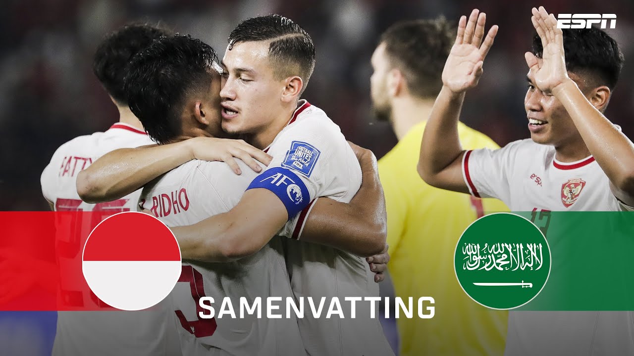 Maarten Paes BLINKT UIT bij INDONESIË! 🇮🇩🔥 | Samenvatting Indonesië - Saoedi-Arabië