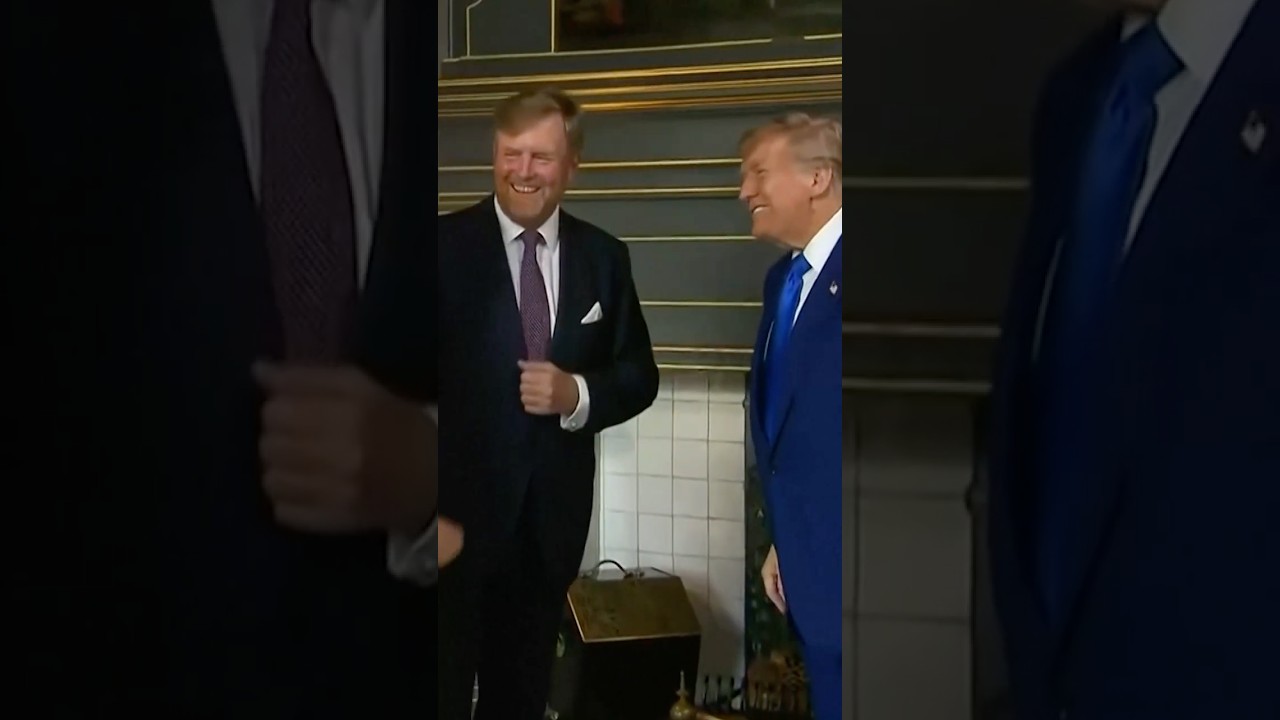 Trump ontmoet Nederlandse koning voorafgaand aan NAVO-top