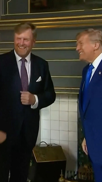 Trump Meets Dutch King Ahead of NATO Summit