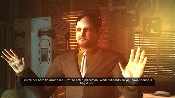 Deus Ex: The Fall - Kill Mikhail Kontarsky: Mikhail & Janus Dialogue "Capture Him" Jaron Cutscene PC