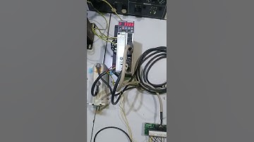 Mode jog mahc3 servo panasonic msda 400watt 110volt☎️#diycnc #cnc #servomotor #shorts