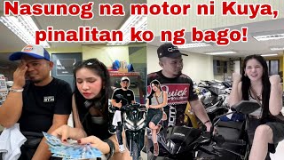 Nasunog na motor ni Kuya pinalitan ko ng bago