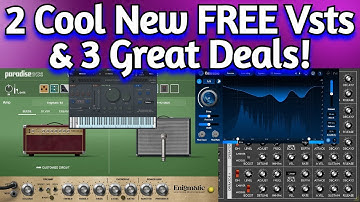 New FREE VSTs & Cyber Week Deals - UAD, Izotope, FullBucket (Cascadia, Paradise Guitar Studio, FB02)