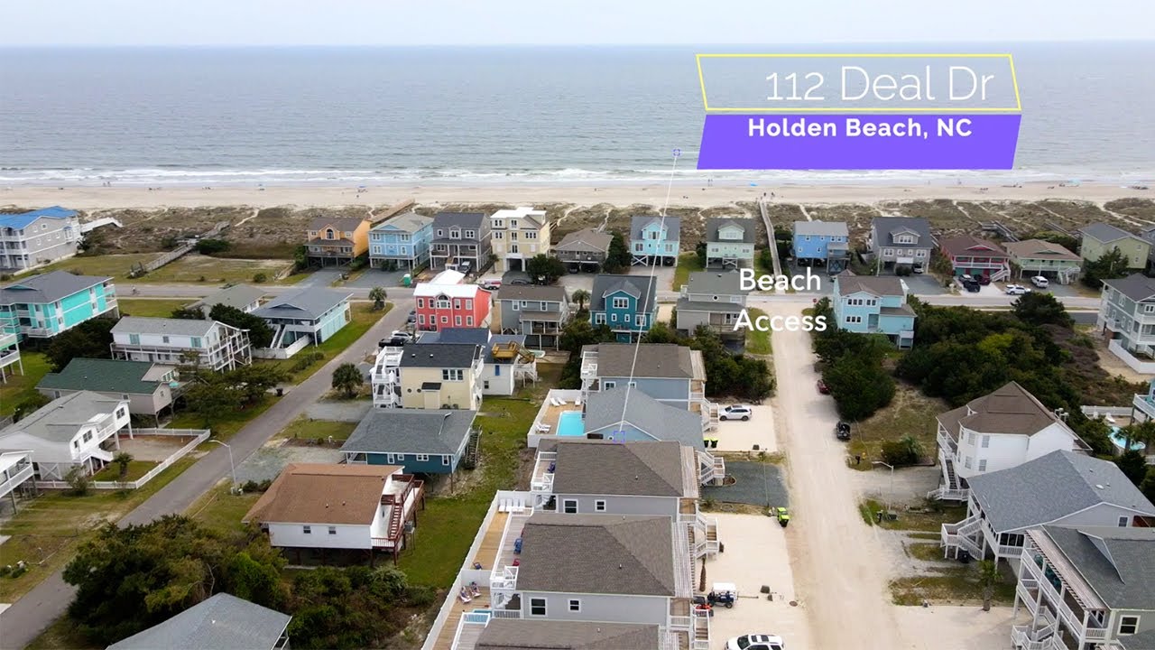 Holden Beach vacation rental 112 Deal Dr. Holden Beach, NC YouTube