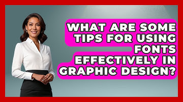What Are Some Tips for Using Fonts Effectively in Graphic Design? | Graphic Design Nerd