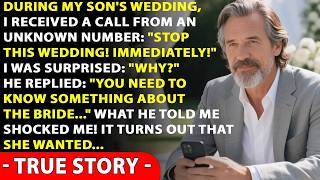 During My Son's Wedding, I Received A Call From An Unknown Number： “Stop This Wedding! Immediat
