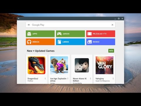 Video: ¿Cómo descargo aplicaciones de Android en la Chromebook de mi escuela?