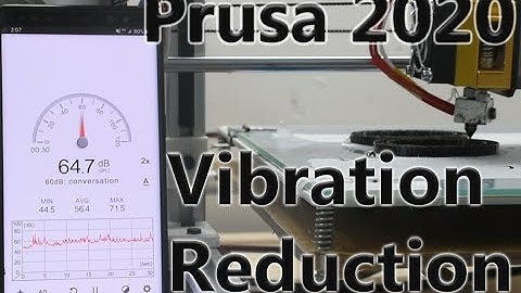 Prusa 2020 Vibration and Noise Solution