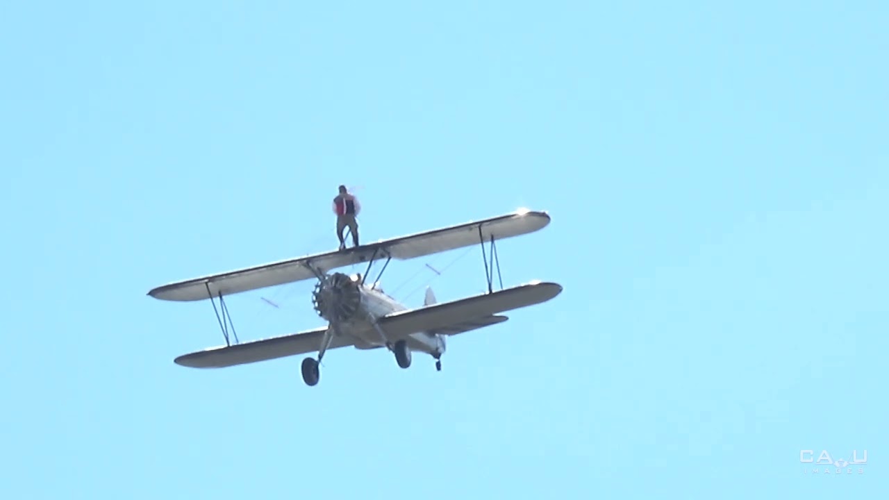 Chuck Tippett Wing Walking - 2022 Culpeper AirFest