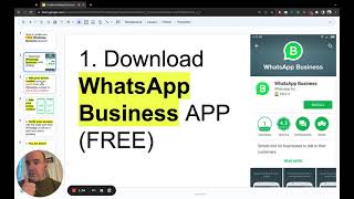 How to Create WhatsApp business (FREE)