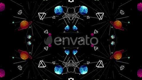 Abstract Astrological Space | Motion Graphics - Envato elements