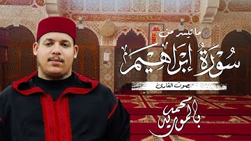 ما تيسر من سورة إبراهيم | القارئ محمد بالموريد