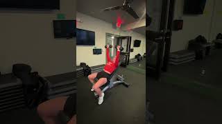 Incline shoulder press #motivation #onlinepersonaltraining