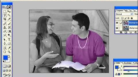 Photoshop 7 Tutorial Urdu Advanced change clouth color