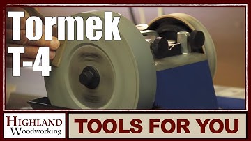 Tormek T4 Sharpening System Product Tour