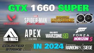 GTX 1660 Super Test in 9 Games in 2024