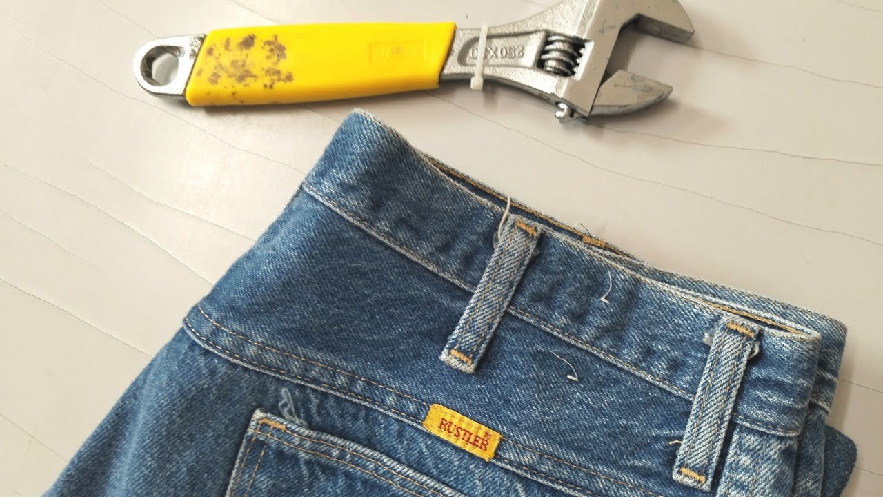 джинсы RUSTLER от WRANGLER / ВИНТАЖНЫЕ джинсы из АМЕРИКИ