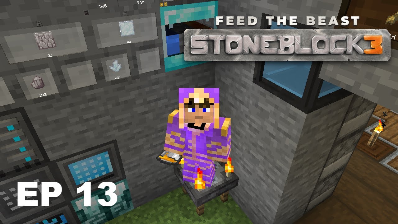 Stoneblock 3 - Episode 13 - Blazing Blood and End Ring