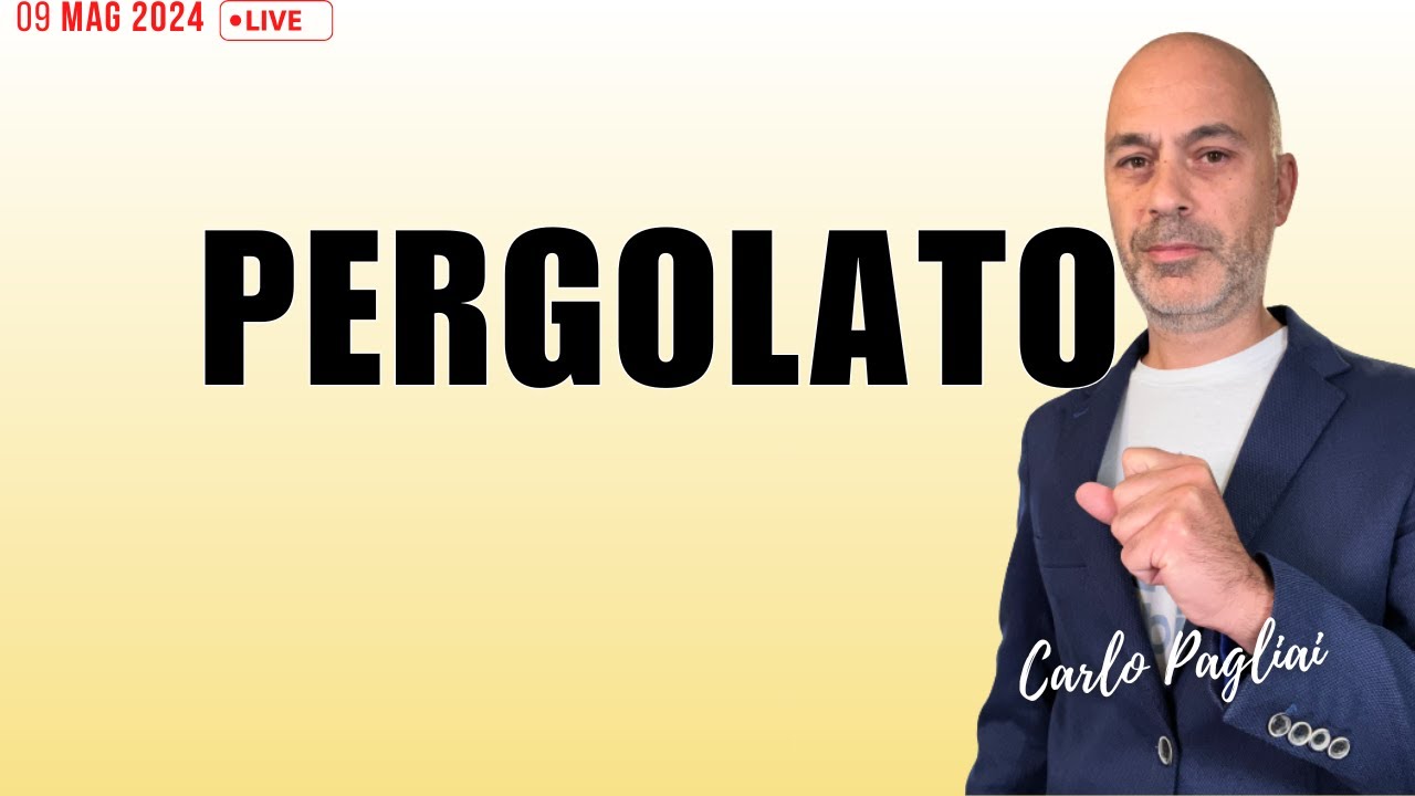 Pergolato, quando non servono permessi