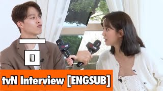 [ENGSUB] tvN Interview  Jang Kiyong x Hyeri 장기용 혜리
