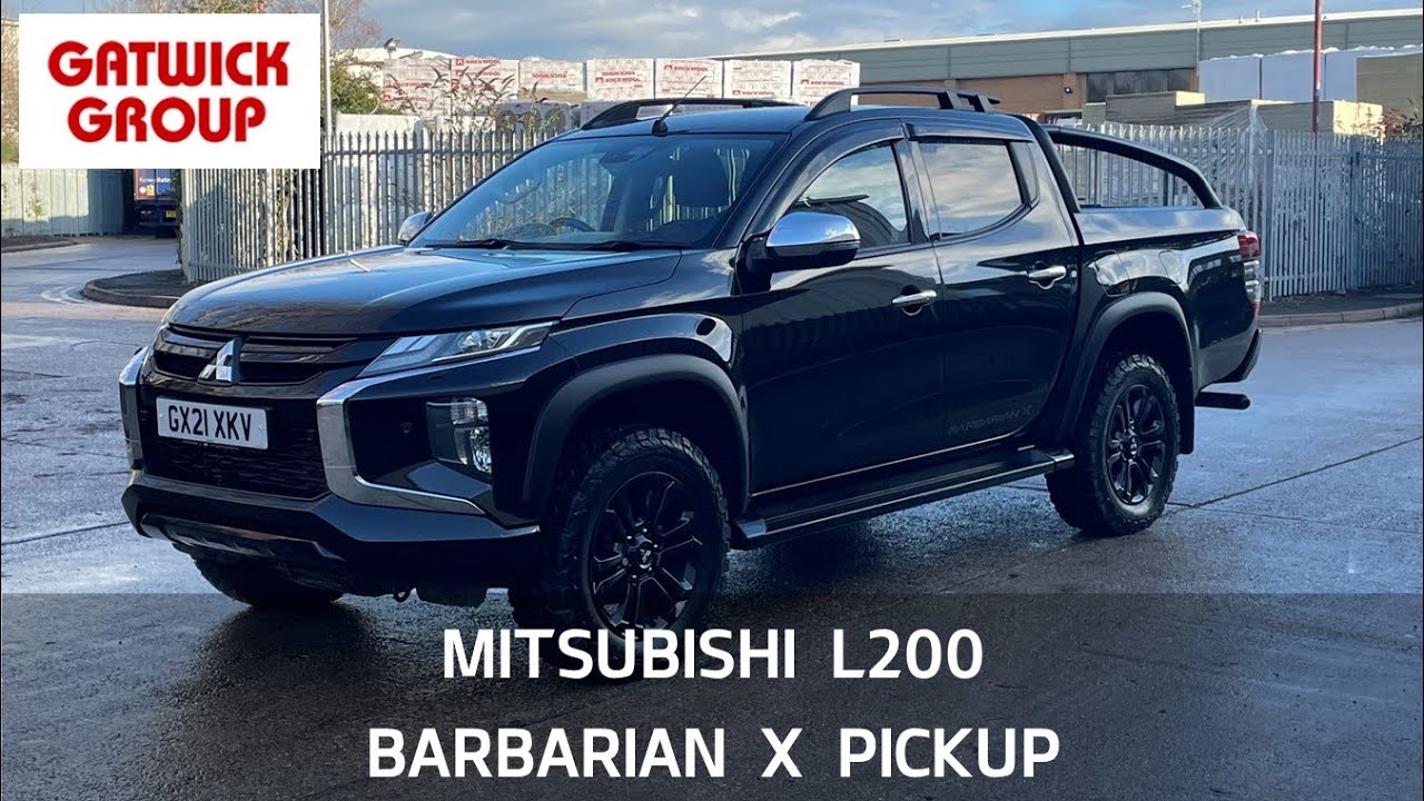 2021 Mitsubishi L200 Barbarian X 2.2TD Auto 4WD Pickup For Sale | Gatwick Mitsubishi, Crawley