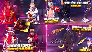 EXCLUSIVO! NOVOS TÊNIS ANGELICAIS BRANCOS, NOVA INCUBADORA COMPLETA, NOVAS SKINS, ESTILHAÇOS E MAIS!