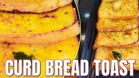 Breakfast in 5 MINUTES.. A Quick (DAHI TOAST) Recipe/Spiced Yogurt Toast/Dahi Tadka Sandwich