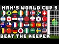 Beat the Keeper MRK's World Cup Marble Race Tournament 5 / Marble Race King