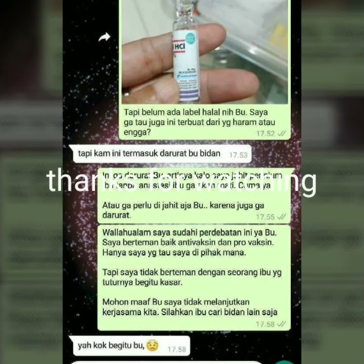 VIRAL!! PERCAKAPAN BIDAN YG TERSINGGUNG